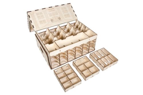 The Broken Token Arkham Museum Crate compatible with Elder Sign